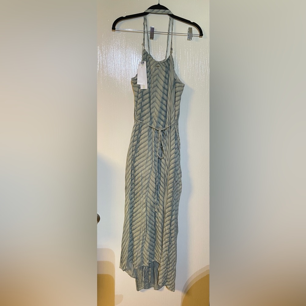 Strapped Sun Dress with tie option.